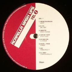 Various Artists - Various Artists - Acapella Mash Ups Vol 2 - White