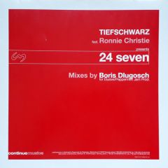 Tiefschwarz Feat. Ronnie Christie - 24 Seven (Boris Dlugosch Mixes) - Continuemusics