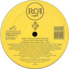 SWV - SWV - Right Here / Human Nature - RCA