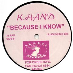 K Hand - K Hand - All Over The World - Acacia