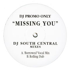 Soul Ii Soul - Soul Ii Soul - Missing You (DJ South Central Mixes) - White