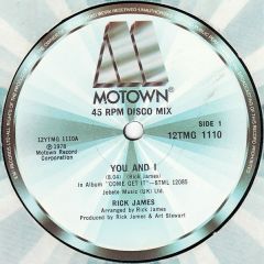 Rick James - Rick James - You And I / Hollywood - Motown