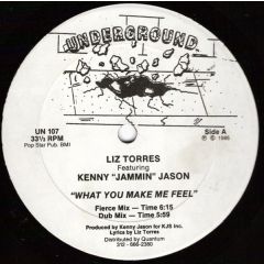 Liz Torres Feat Kenny "Jammin" Jason - Liz Torres Feat Kenny "Jammin" Jason - What You Make Me Feel (Sealed Copy) - Underground