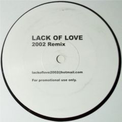 Charles B - Charles B - Lack Of Love (2002 Remix) - Lack 1