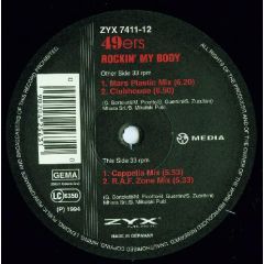 49Ers  - 49Ers  - Rockin' My Body - ZYX Music
