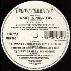 Groove Comittee - Groove Comittee - I Want To Hold You - Vinyl Solution