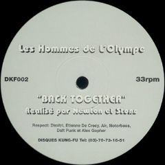DJ Eric Presents Les Hommes De L'Olympe - DJ Eric Presents Les Hommes De L'Olympe - Back Together - Disques Kung-Fu