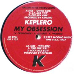 Keplero - Keplero - My Obsession - Italian Style Production