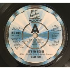 Diana Ross - Diana Ross - It's My House - Motown