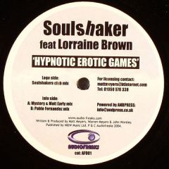 Soulshaker Feat. Lorraine Brown - Soulshaker Feat. Lorraine Brown - Hypnotic Erotic Games - Audiofreaks