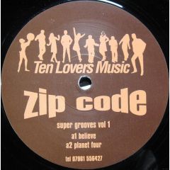 Zip Code - Zip Code - Super Grooves Vol 1 - Ten Lovers Music