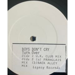 Boys Don't Cry - Boys Don't Cry - Turn Over - Legacy Records