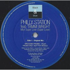 Philly Station Ft Tammi - Philly Station Ft Tammi - Mon Super Love (Super Lover) (Disc 2) - Neo Blue & Black