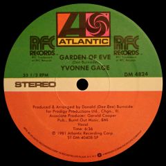 Yvonne Gage - Yvonne Gage - Garden Of Eve - Atlantic