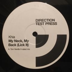Khia - Khia - My Neck My Back (Remixes) - Direction 