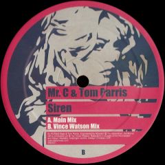 Mr.C & Tom Parris - Mr.C & Tom Parris - Siren - Sexonwax