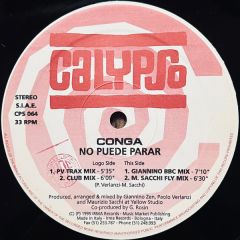 Conga - Conga - No Puede Parar - Calypso Records