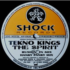 Tekno Kings - Tekno Kings - The Spirit - Shock Records