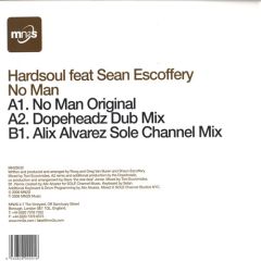 Hardsoul Feat. Shaun Escoffery - Hardsoul Feat. Shaun Escoffery - No Man - Milk N 2 Sugars