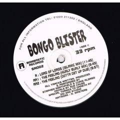 Bongo Blister - Bongo Blister - Lord Of Lords / The Feeling - Bombastic Records