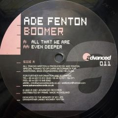 Ade Fenton - Ade Fenton - Boomer - Advanced