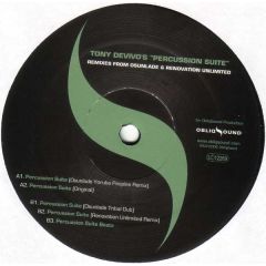Tony Devivo - Tony Devivo - Percussion Suite - Obliqsound