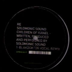 Solomonic Sound - Solomonic Sound - Children Of Israel (Remixes) - Shaboom