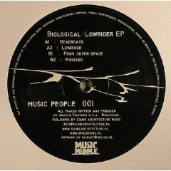 Biological - Biological - Lowrider EP - Music People 1