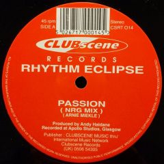 Rhythm Eclipse - Rhythm Eclipse - Passion - Clubscene