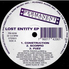 Joey Beltram - Joey Beltram - Lost Entity EP - Permanent