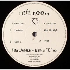 Marc Ashken - Marc Ashken - With A C EP - Leftroom