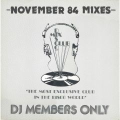 Various Artists - Various Artists - November 84 - The Mixes - DMC