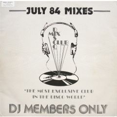 Various Artists - Various Artists - July 84 - The Mixes - DMC
