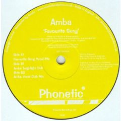 Amba - Amba - Favourite Song - Phonetic