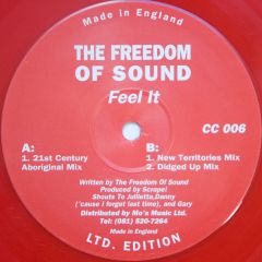 The Freedom Of Sound - The Freedom Of Sound - Feel It - Choci's Chewns
