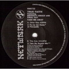 True Faith & Final Cut - True Faith & Final Cut - Take Me Away (Pin Up Girl Remix) - Network