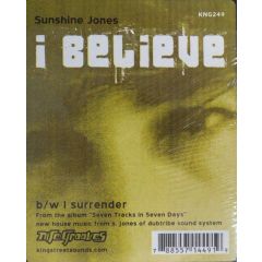 Sunshine Jones - Sunshine Jones - I Believe - Nitegrooves