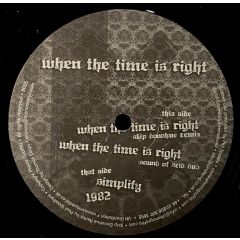 Rebel Sole - Rebel Sole - When The Time Is Right - Phono Graffiti