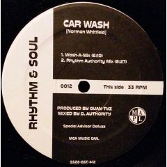 Norman Whitfield - Norman Whitfield - Car Wash - Rhythm & Soul