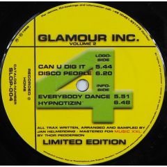 Glamour Inc  - Glamour Inc  - Can U Dig It / Disco People - Slopshop Records