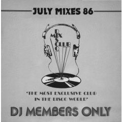 Various Artists - Various Artists - July Mixes 86 - DMC