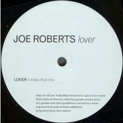 Joe Roberts - Lover - Ffrr