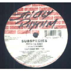 Subspecies - Subspecies - From Da East - Strictly Rhythm