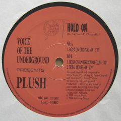 Voice Of The Underground - Voice Of The Underground - Hold On - Marcon Music