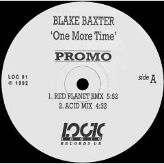 Blake Baxter - Blake Baxter - One More Time - Logic