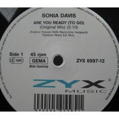 Sonia Davis - Sonia Davis - Are You Ready (To Go) - ZYX