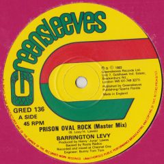 Barrington Levy - Barrington Levy - Prison Oval Rock - Greensleeves