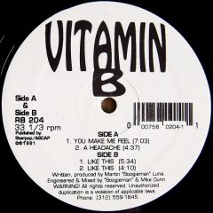 Vitamin B - Vitamin B - You Make Me Feel - Rhythm Beat