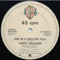 Larry Graham - Larry Graham - One In A Million - Warner Bros