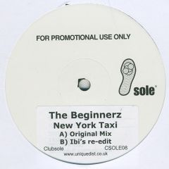 The Beginnerz - The Beginnerz - New York Taxi - Clubsole